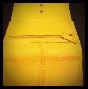 Cute functional Yellow wallet